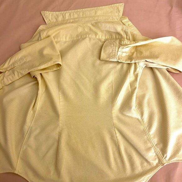 Ralph Lauren- Vintage striped yellow button-up - Picture 5 of 5